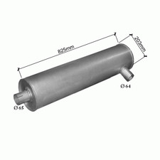 Silenziatore Renault Midliner 3.9 5.5 94/130cv 1983-1990