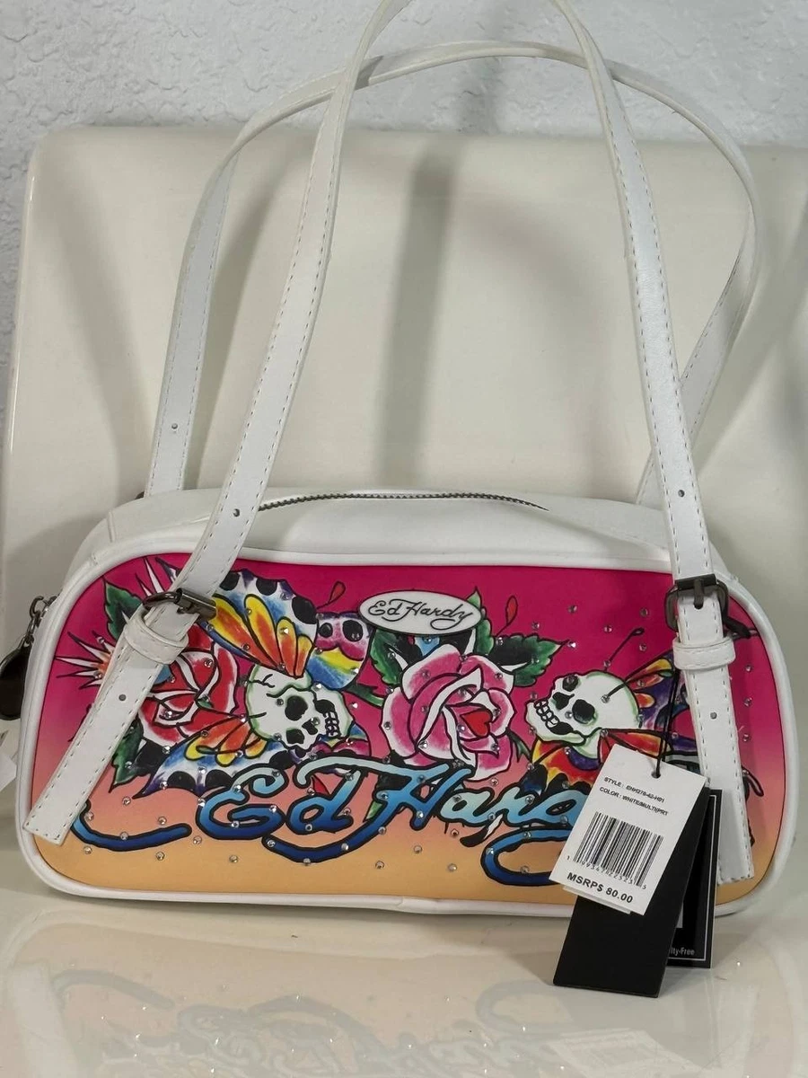 Ed Hardy Leather Exterior Medium Bags & Handbags for Women for