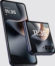 Motorola Moto RAZR+ Plus 2025 5G XT2557-3 256GB AT&T Midnight Blue Very Good