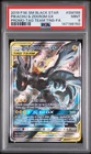 2019 POKEMON TAG TEAM TINS ROMO #SM168 FULL ART/PIKACHU & ZEKROM GX PSA 9