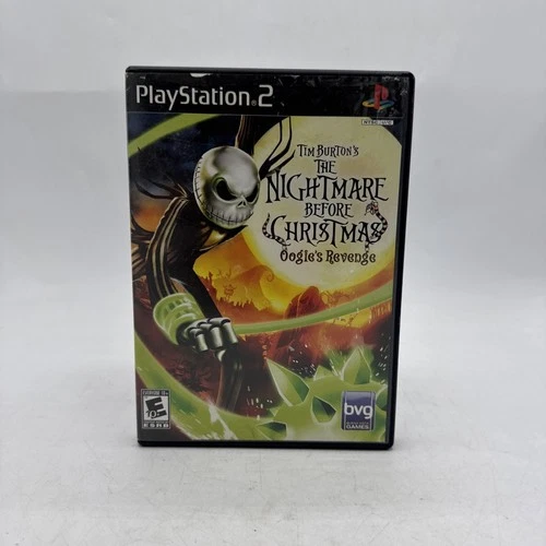 The Nightmare Before Christmas Oogies Revenge PS2 PlayStation 2 CIB
