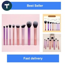 8-Piece Makeup Brush Kit Soft Synthetic Hair Foundation Blush Eyeshadow Brushes