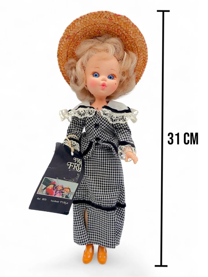 Furga - Bambola Fru-Fru della Collezione "La Belle Époque"- RARA Originale (NOS) - Immagine 2 di 4