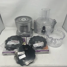 Magic Bullet Veggie Bullet VB-101 Electronic Spiralizer Food Processor No Pusher