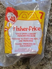 1995 McDonald's Happy Meal Toy Fisher-Price #7 Once Upon A Dream Princess MIP