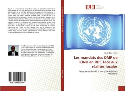 Les mandats des OMP de l'ONU en RDC face aux réalités locales Claude Boyoo Itaka