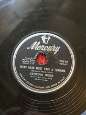 Mercury 78 RPM Georgia Gibbs Dance With Me Henry / Every Road Must Have a Turnin