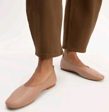 Everlane 148 The Day Glove Leather Flats Size 7.5 Tan