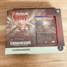 MTG Duskmourn: House of Horror - Endless Punishment Commander Deck *NEW SEALED*
