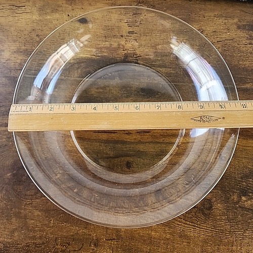 Arcoroc France Glass Large Serving Bowl Solid Pattern - Picture 3 of 5