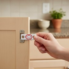 Corrosion-Resistant Magnetic Plates: 8 Sets for Effortless Cabinet Organization