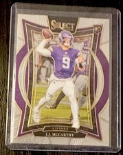 Panini Select Football J.J. McCarthy #24 Minnesota Vikings Rookie 2024
