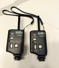 PocketWizard Plus II Transceiver Wireless Radio Flash Triggers Hot Shoe 2 Black