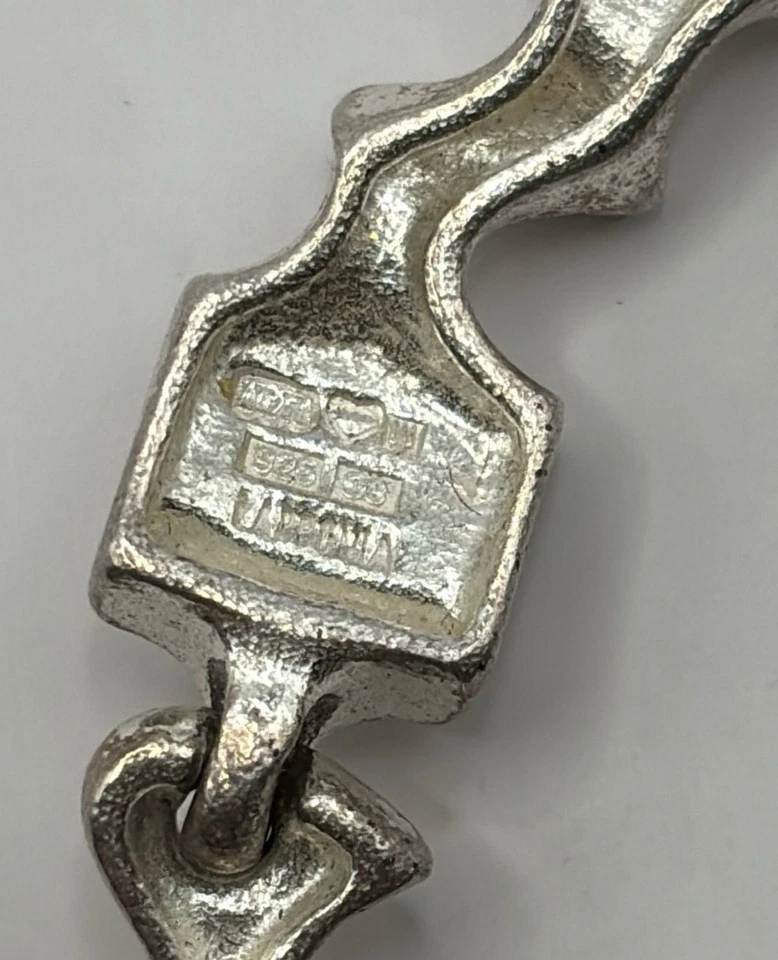 Björn Weckström LAPPONIA - 925 Silber Armband „CARAVAN“, Finnland 18cm 17g - Bild 3 von 3