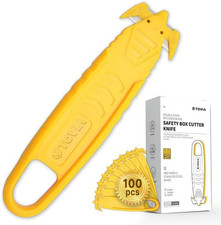 Box Cutter Safety Knife T TOVIA 100 Pcs Utility Cutter and Package Opener