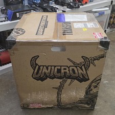 Haslab Unicron New Transformers WFC Hasbro War for Cybertron Box Damage