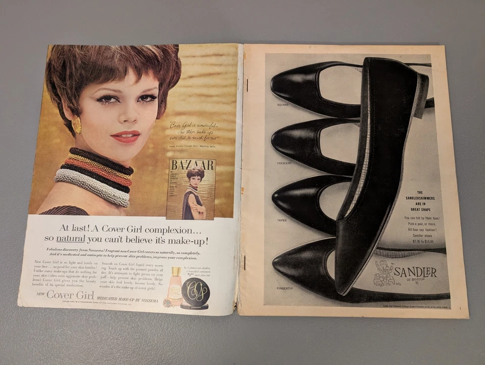 Teenagers Ingenue Magazine 1962 - VTG 1960s Teen Beauty Fashion Ad Love Advice - Image 4 of 4