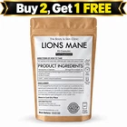 Lions Mane Mushroom Extract Capsules 10,000mg 240mg Polysaccharides Strong Vegan