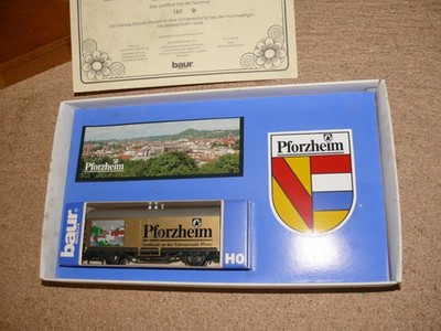 R49 Baur Roco Gerwig Exclusiv Modell 1992 225 Jahre Schmuck- und Uhren Pforzheim
