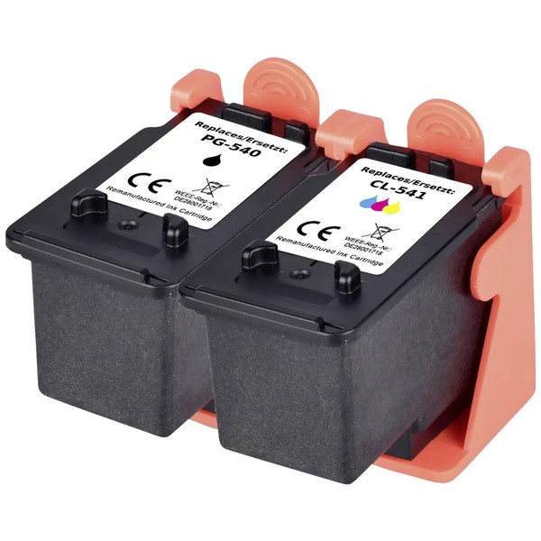 Renkforce Druckerpatrone Ersetzt Canon PG-540, CL-541 Kompatibel Kombi-Pack-image