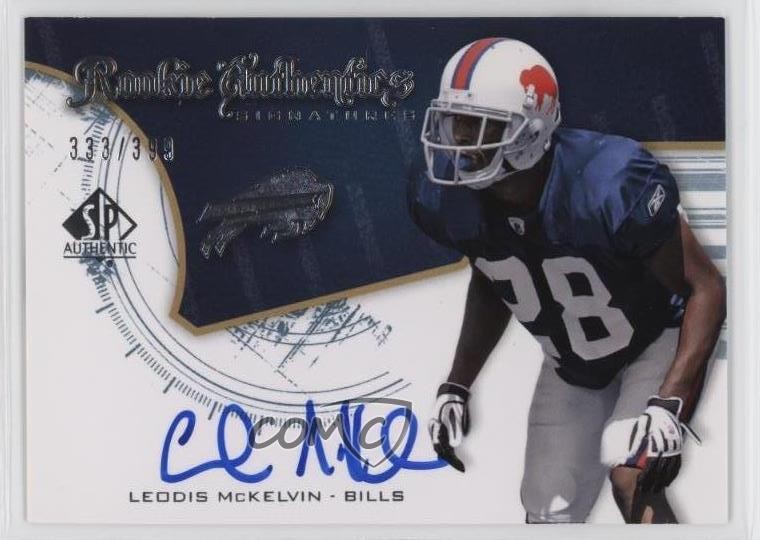 Leodis McKelvin SP Authentic #262 Autograph