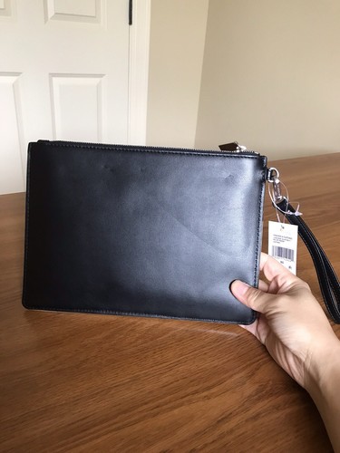 Pochettes et pochettes Michael Kors en cuir moyen zippé noir multi neuf avec étiquette - Photo 2/4