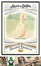 2018 Topps Allen & Ginter Baseball Equipment of the Ages #BEA-20 Rosin Bag -