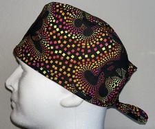 Disney Mickey Mouse Colorful Scrub Hat Chemo Cap