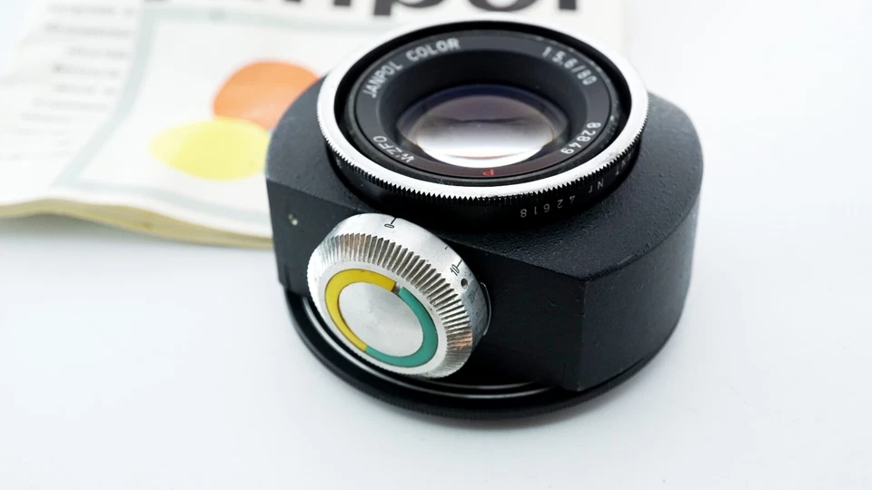 Creative Janpol Color 5.6/80mm PZO Lens M42 4 filters Poland Enlarger SPR137 - Image 4 of 4