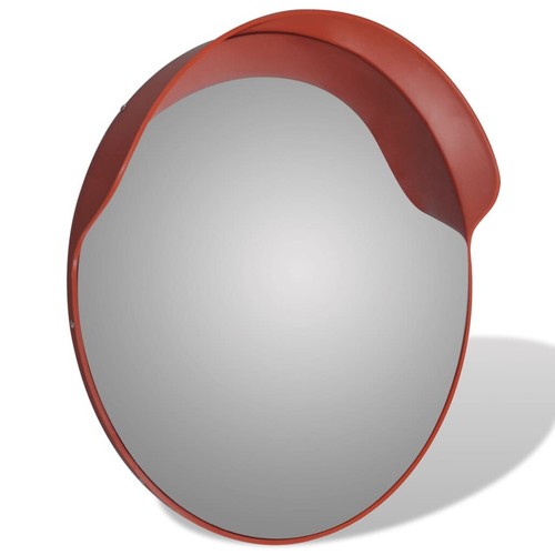 Convex Traffic Mirror PC Plastic Orange 60 cm - Picture 3 of 5