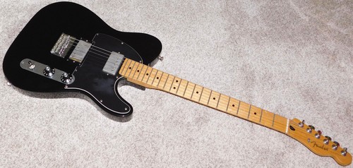 Guitarra Eléctrica Fender Blacktop Telecaster HH Negra 2011 MIM - Imagen 5 de 19
