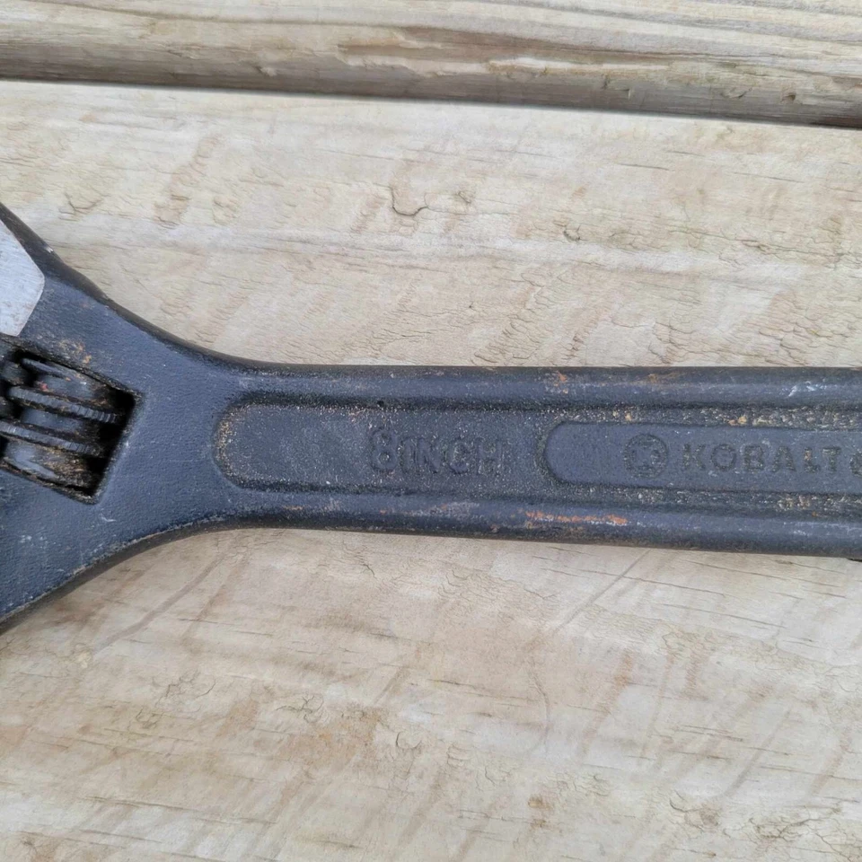 Llave Ajustable Cobalto Vintage 8" 200mm Gota Forjada Herramienta Ajustable Crecent Foto 2 de 4