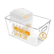 Priver - Breast Milk Freezer Storage Containers, 2 pack - Breastfeeding Essen...