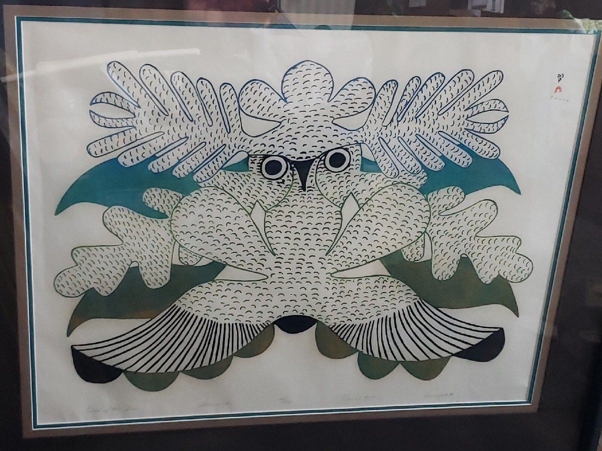 イヌイットアート 彫刻作品｜Enooky Oqutak｜カナダ・ケープドーセット