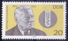 DDR 1978 MNH, Carl Arthur Scheunert, Veterinary Medicine Doctor  