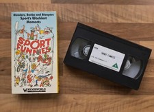 SPORT FUNNIES (BLUNDERS, BOOBS & BLOOPERS) ORIGINAL & DELETED VHS VIDEO CASSETTE