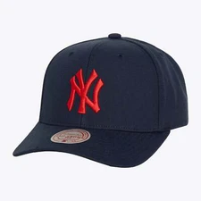 Mens Mitchell & Ness MLB TEAM FLIP PRO SNAPBACK YANKEES