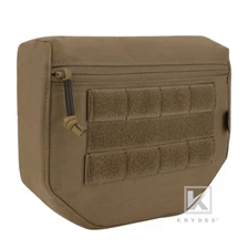 KRYDEX Dangler Drop Pouch Dump Pack Storage Front MOLLE for Plate Carrier Coyote