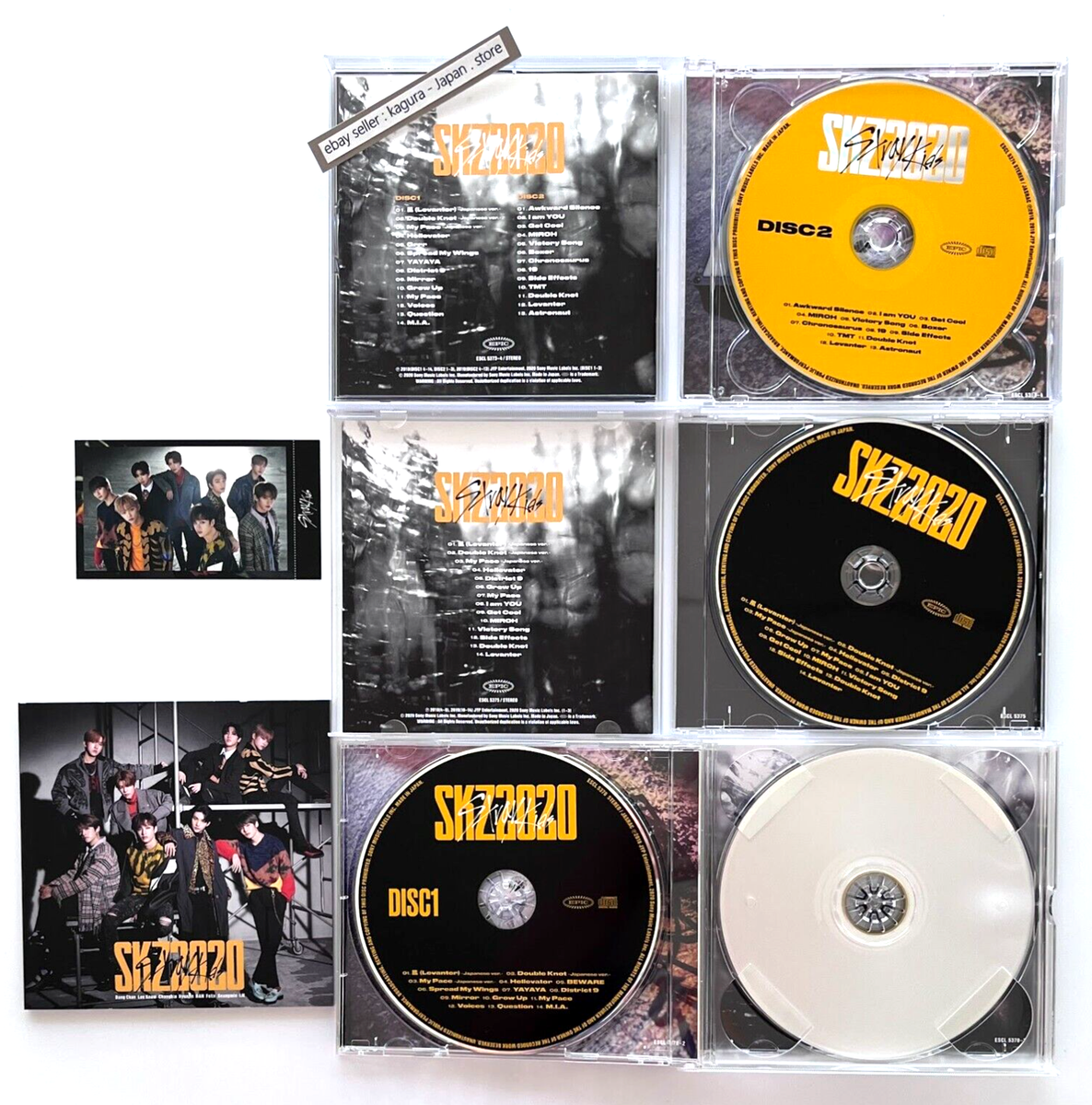 Stray Kids SKZ2020 Normal + First + Limited ver. 3 Types CD DVD PC