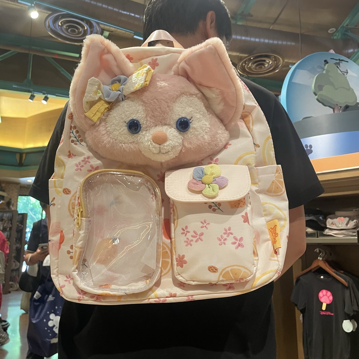 Disney authentic 2024 summer Linabell backpack bag shanghai