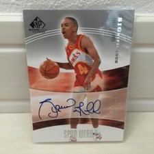 2004 Upper Deck Significance Spud Webb Atlanta Hawks Auto /100 From JP #SIG-SW