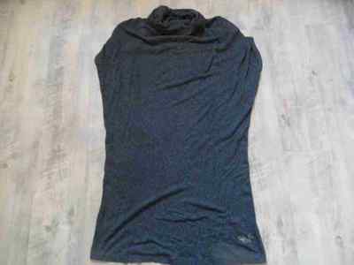 PRINCESS GOES HOLLYWOD stylisches leichtes Rollkragenshirt grau Gr. 40 TOP BI417