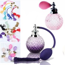 100ml Glass Vintage Crystal Perfume Bottle Mist Spray Gift Atomizer Nozzle