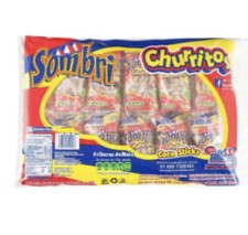 Lote: 24 paquetes Churritos LAS SOMBRILLAS Maíz Maíz Maíz Churros 6Lb