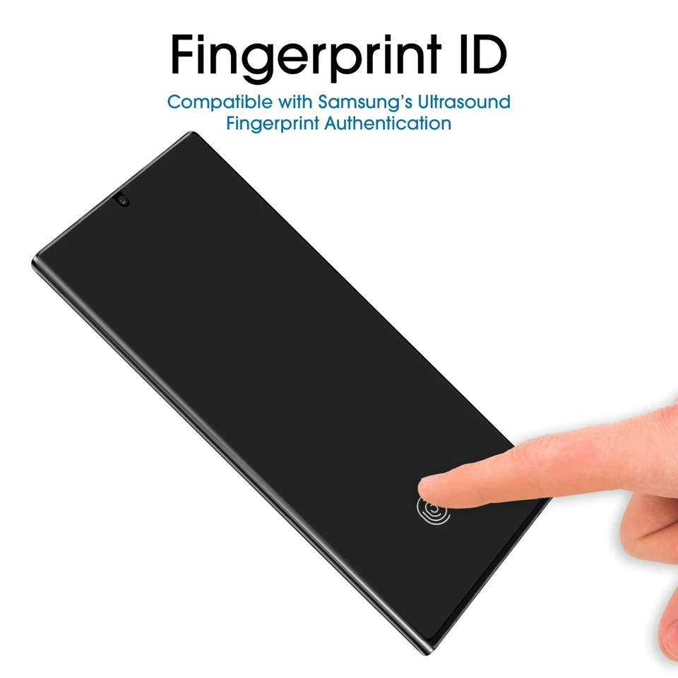 amFilm Samsung Galaxy Note 20 Ultra Premium TPU Screen Protector Film (2 Pack) - Image 3 of 4