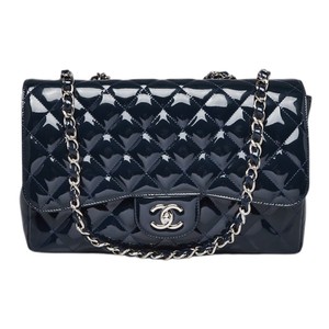 chanel patent leather tote