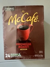 McCafe Premium Roast Keurig K-Cup Coffee Pods, Medium Roast, 24 Count.