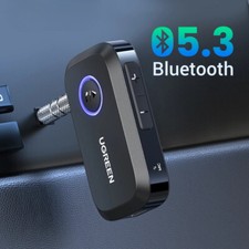 Bluetooth Car Receiver Adapter 3.5mm AUX Jacks for Car Speakers Music Receiver