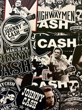 Johnny Cash Sticker Pack