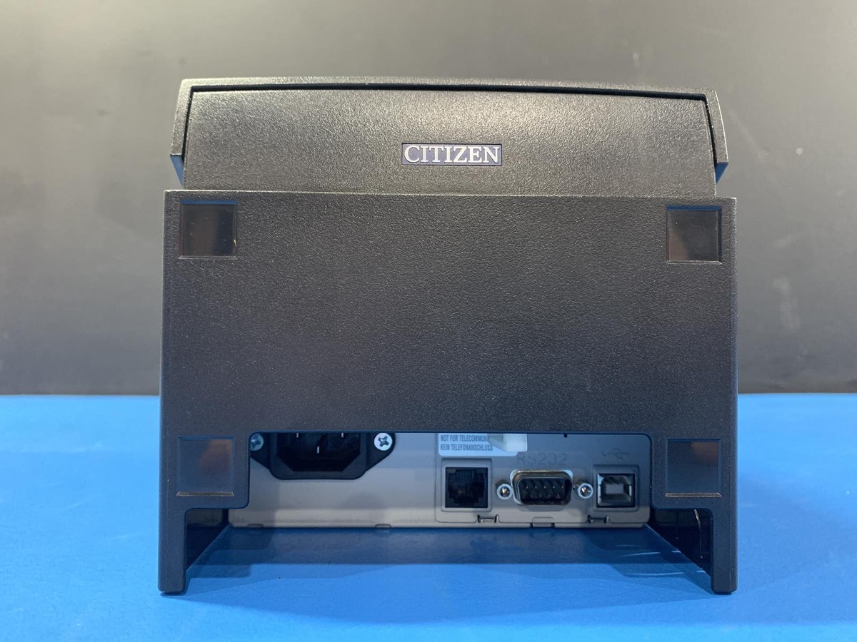 美品　CITIZEN TZ30-M01 レシートプリンター Citizen Tz30-m01 Black Thermal Receipt POS USB Printer 1e
